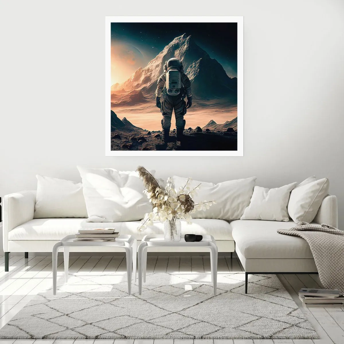 Plakat - Nowe wyzwanie - 50x50 cm