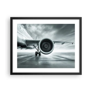 Plakat w czarnej ramie - Jest moc! - 50x40 cm