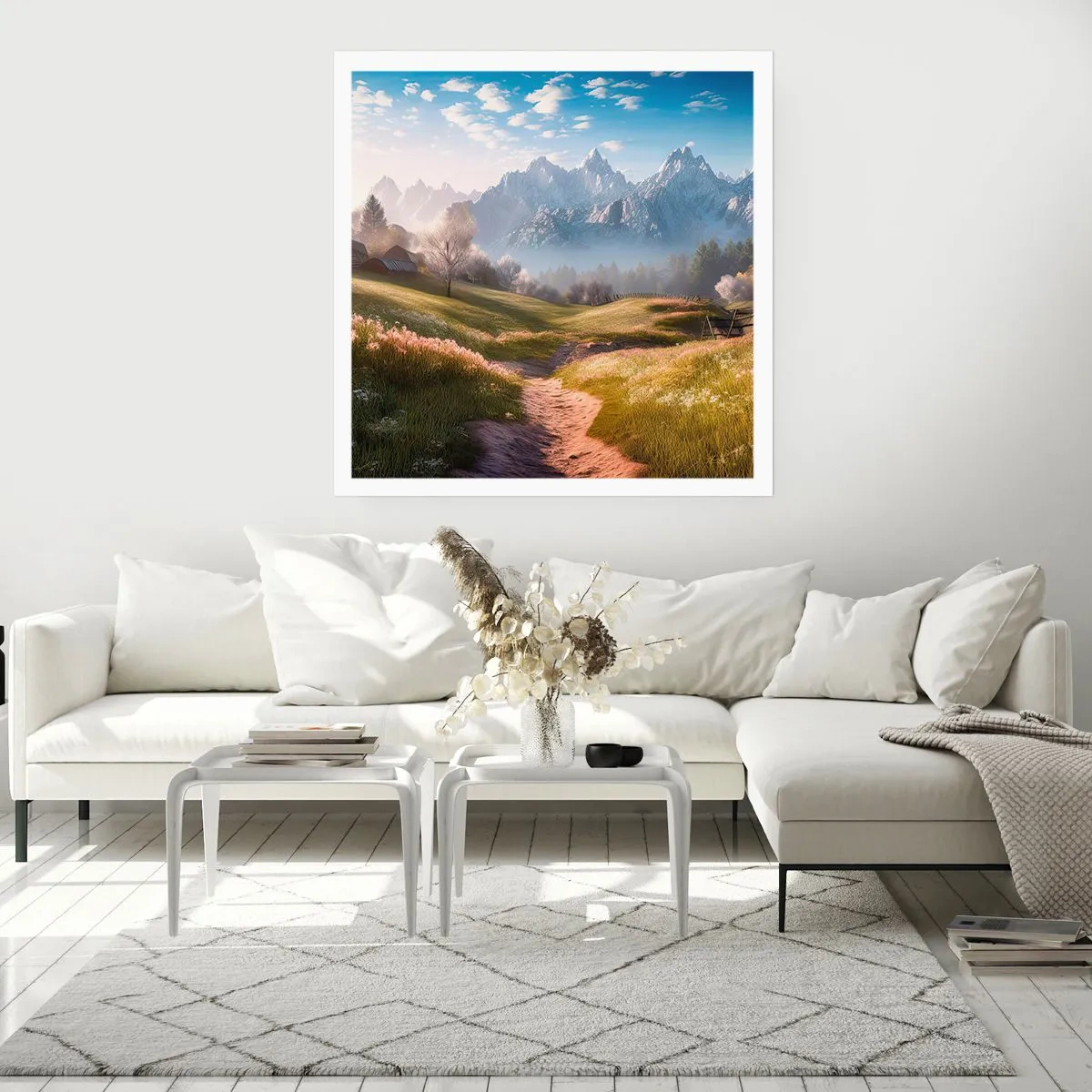 Plakat - Sielska dolina - 40x40 cm