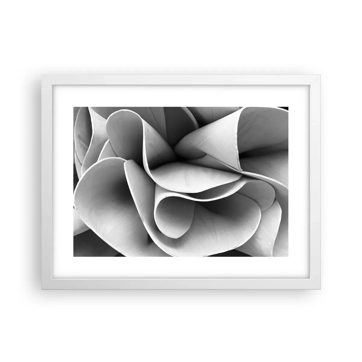 Plakat w białej ramie - Dzieje się w przestrzeni - 40x30 cm