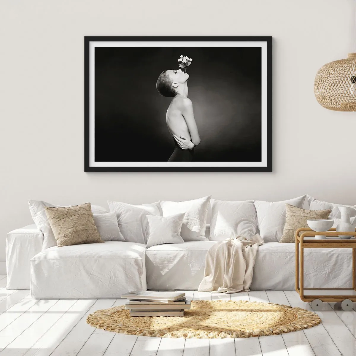Plakat w czarnej ramie - Ekscentryczna elegancja - 40x30 cm