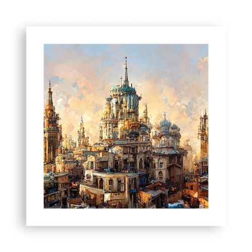 Plakat - Miasto miast - 40x40 cm