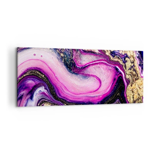Obraz na płótnie - Chwila za kulisami - 100x40 cm