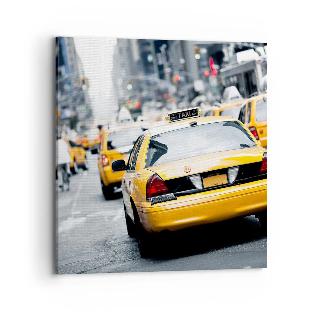 Obraz na płótnie - Tylko w tym mieście - 70x70 cm