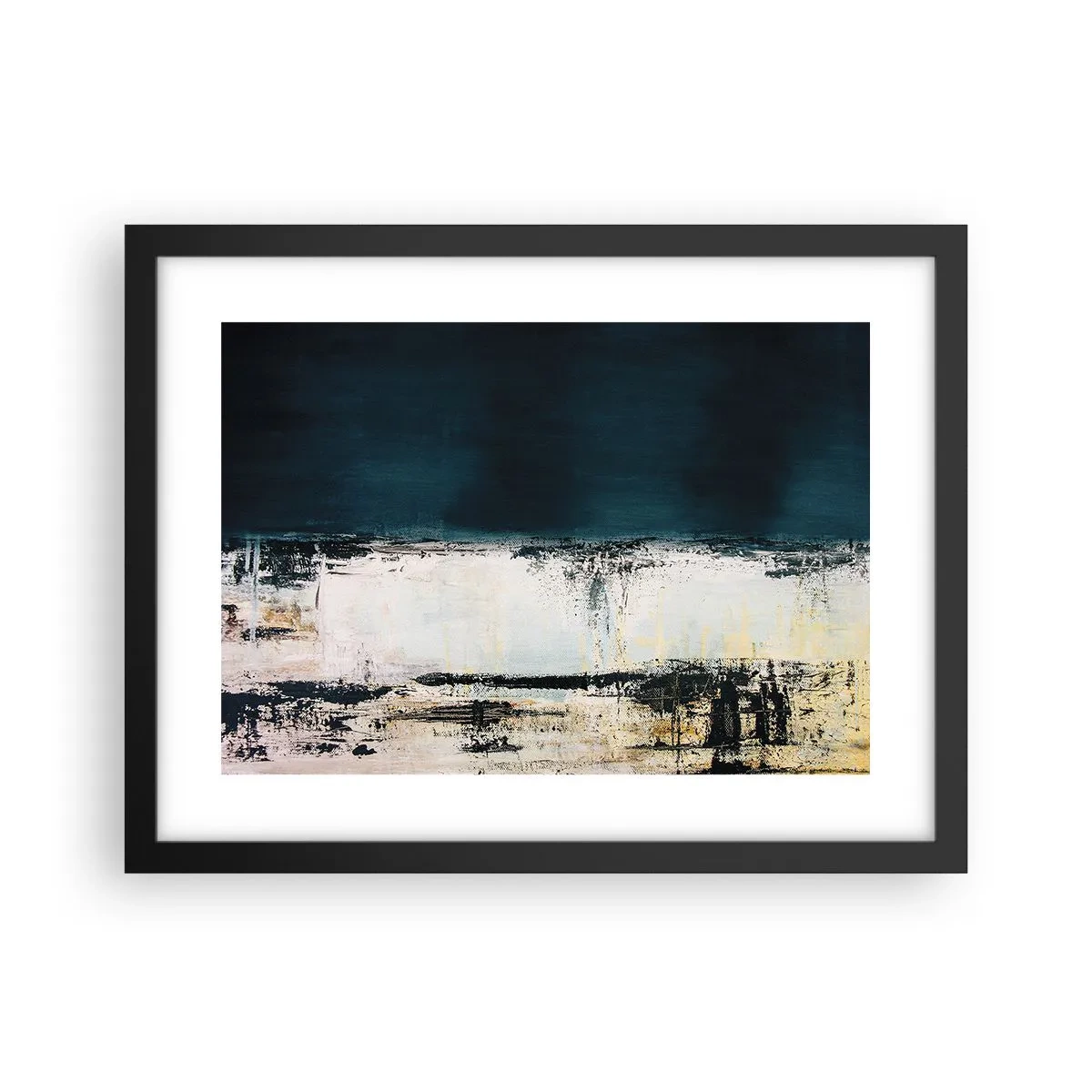 Plakat w czarnej ramie - Kompozycja horyzontalna - 40x30 cm
