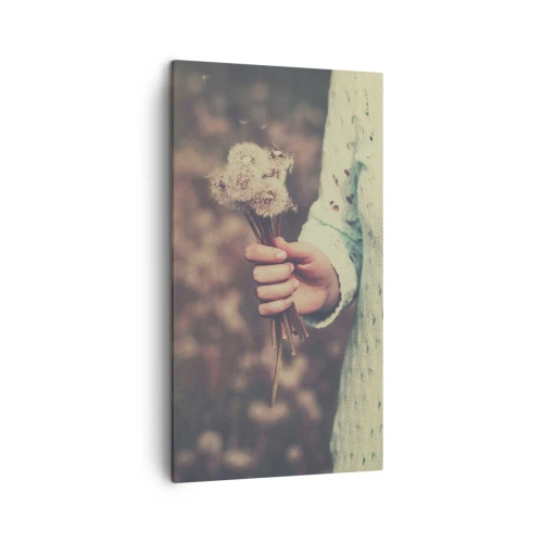 Obraz na płótnie - Zatrzymaj je, proszę - 45x80 cm