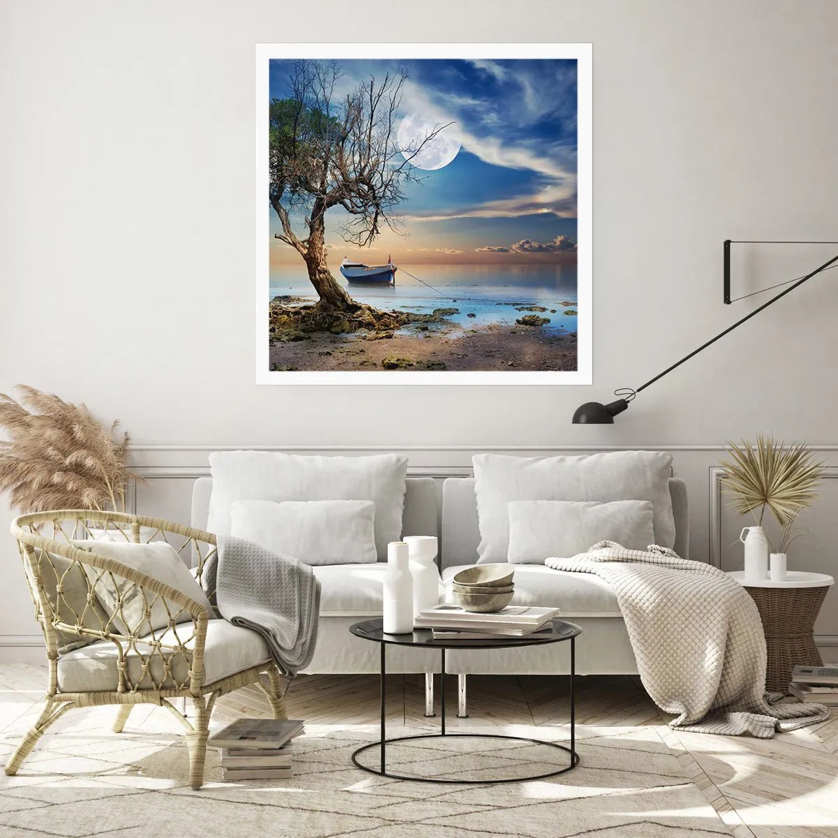 Plakat - To koniec czy początek? - 50x50 cm