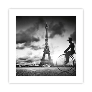 Plakat - Tęsknota do Belle Epoque - 40x40 cm