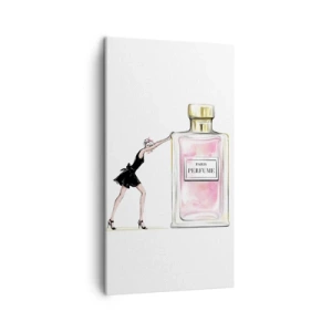 Obraz na płótnie - Esencja kobiecości - 45x80 cm