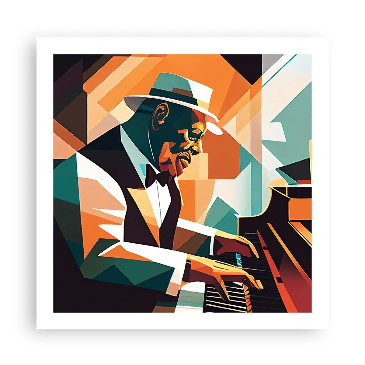 Plakat - Cały ten jazz - 60x60 cm