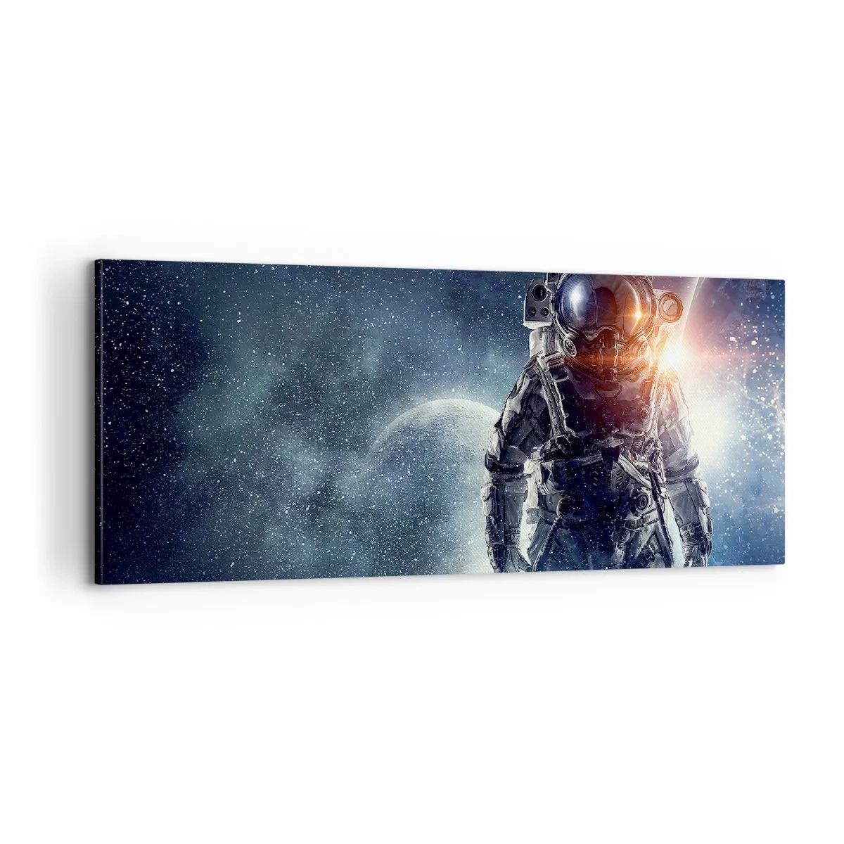 Obraz na płótnie - Kosmiczna przygoda - 100x40 cm