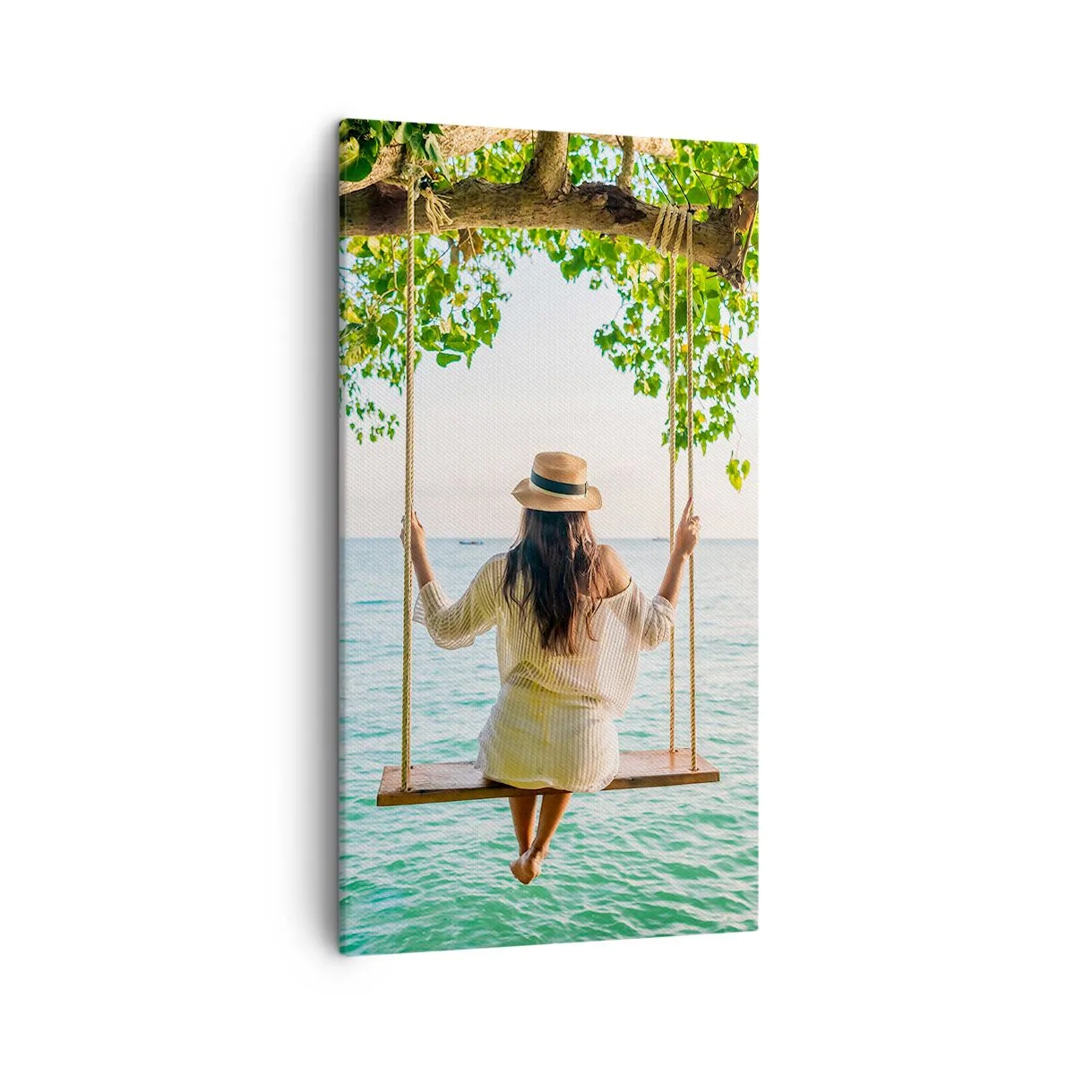 Obraz na płótnie - Życie jest piękne - 45x80 cm