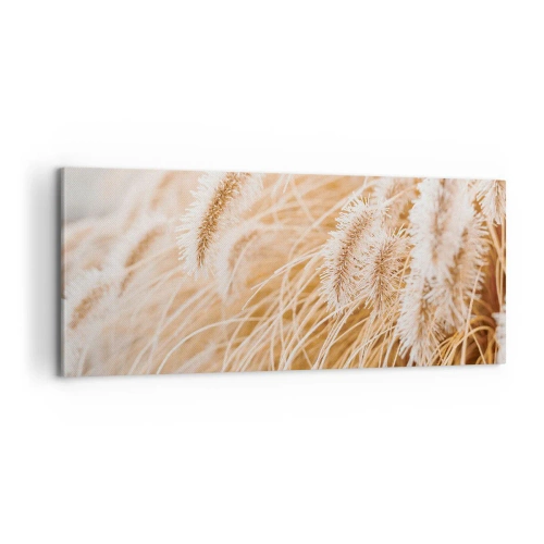 Obraz na płótnie - Złoty szelest traw - 100x40 cm