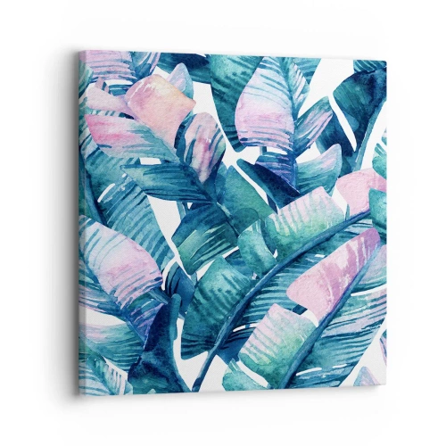 Obraz na płótnie - W bananowym gaju - 30x30 cm