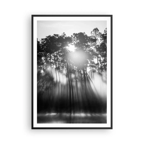 Plakat w czarnej ramie - Niepowstrzymane słońce - 70x100 cm