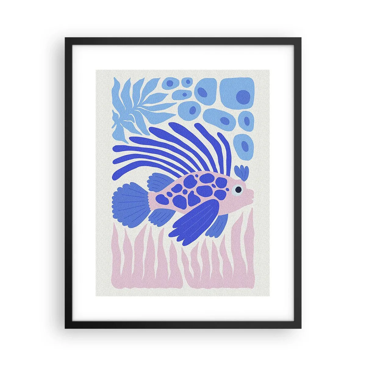 Plakat w czarnej ramie - W swoim żywiole - 40x50 cm