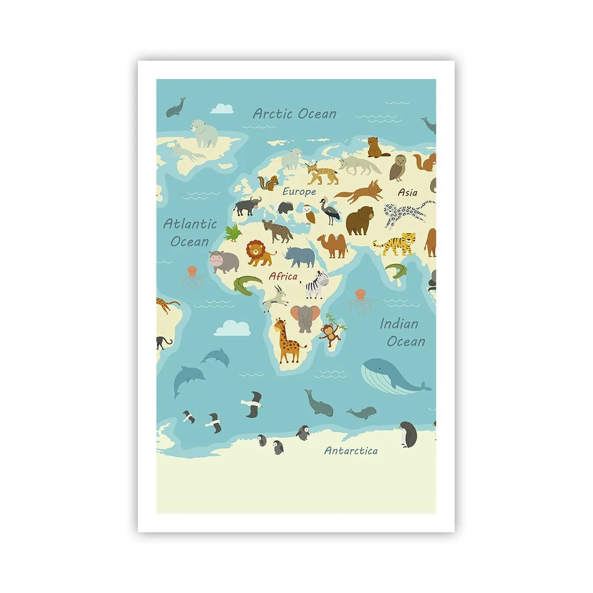 Plakat - Dobrzy sąsiedzi - 61x91 cm