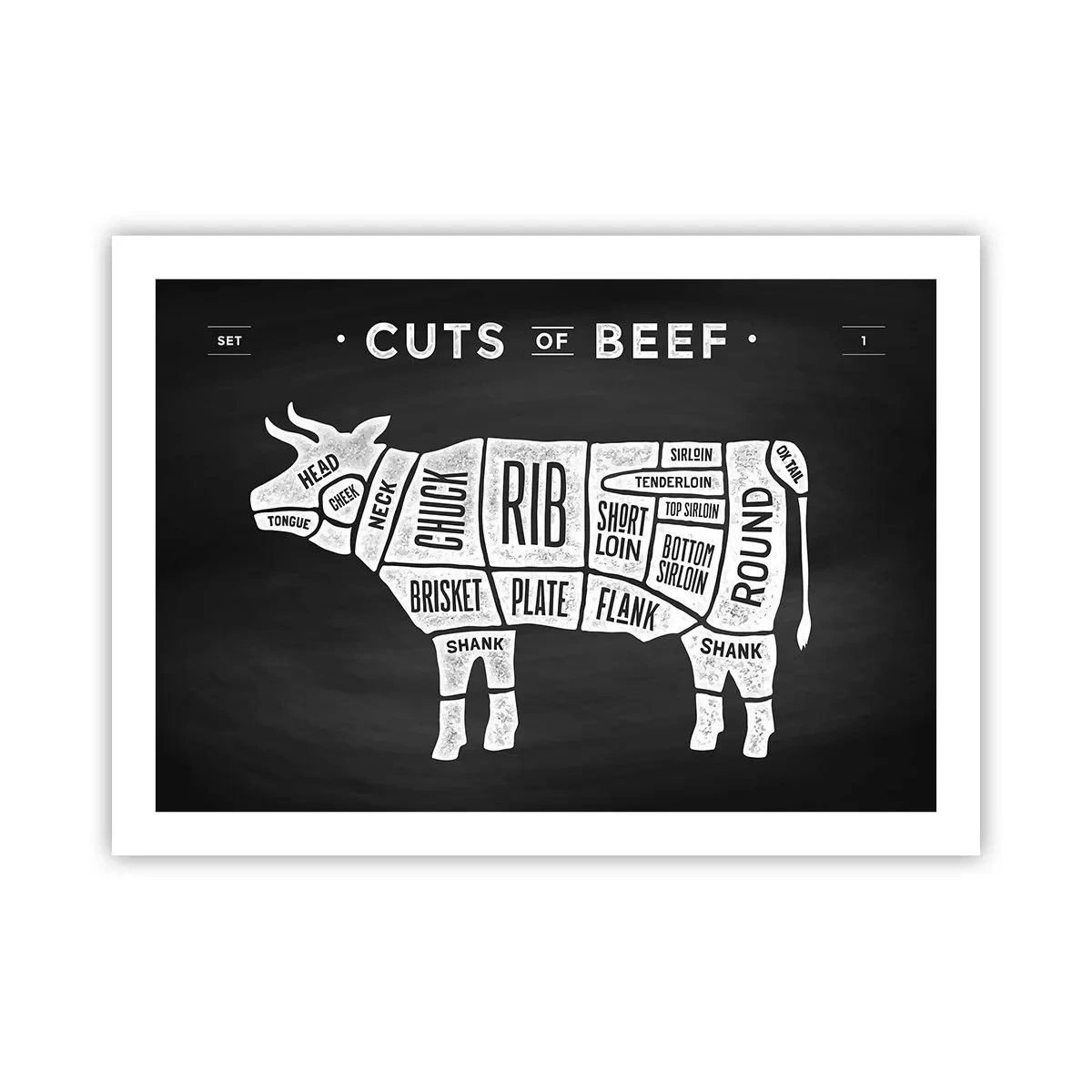 Plakat - Elementarz masarza - 70x50 cm