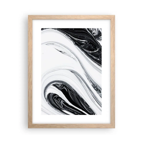 Plakat w ramie jasny dąb - Połączenie przeciwieństw - 30x40 cm