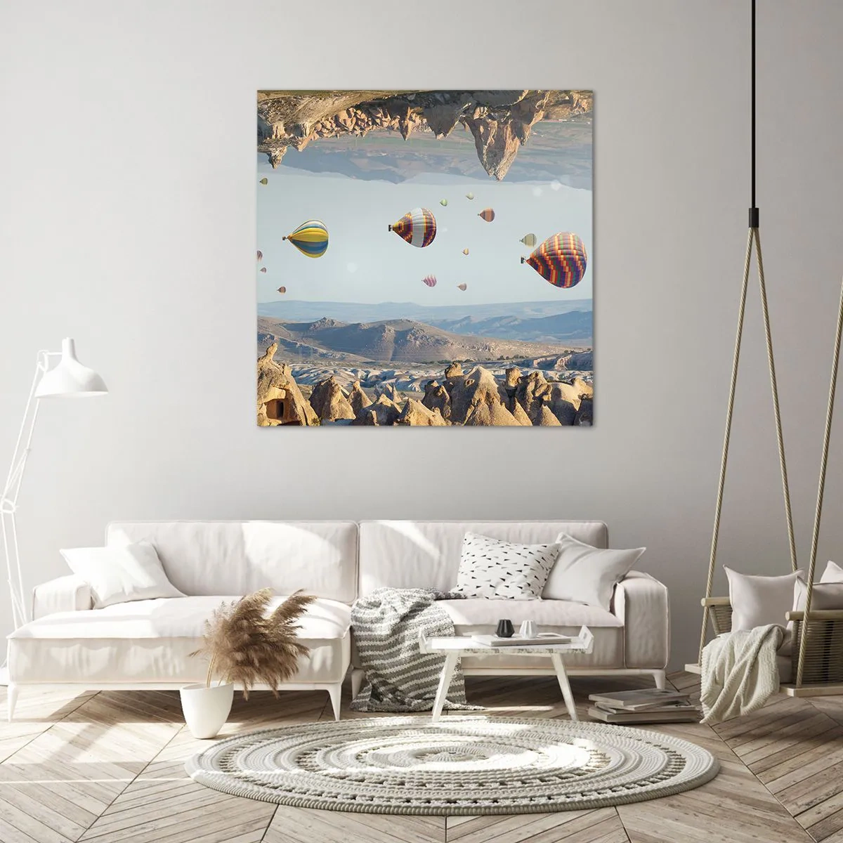 Obraz na płótnie - Tu wszystko jest możliwe - 60x60 cm