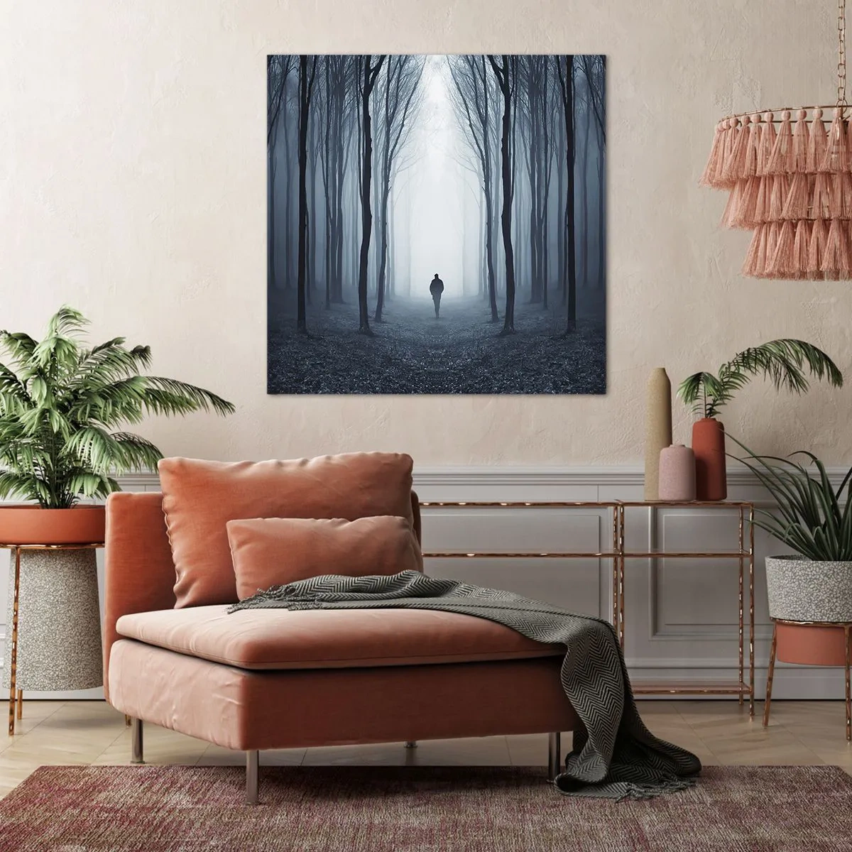 Obraz na płótnie - I wszystko proste i jasne - 40x40 cm