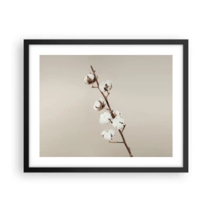 Plakat w czarnej ramie - U źródła miękkości - 50x40 cm