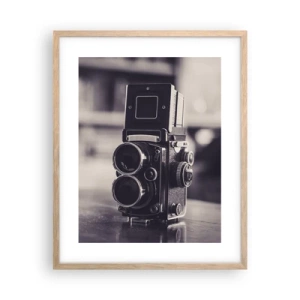 Plakat w ramie jasny dąb - Magia starej fotografii - 40x50 cm