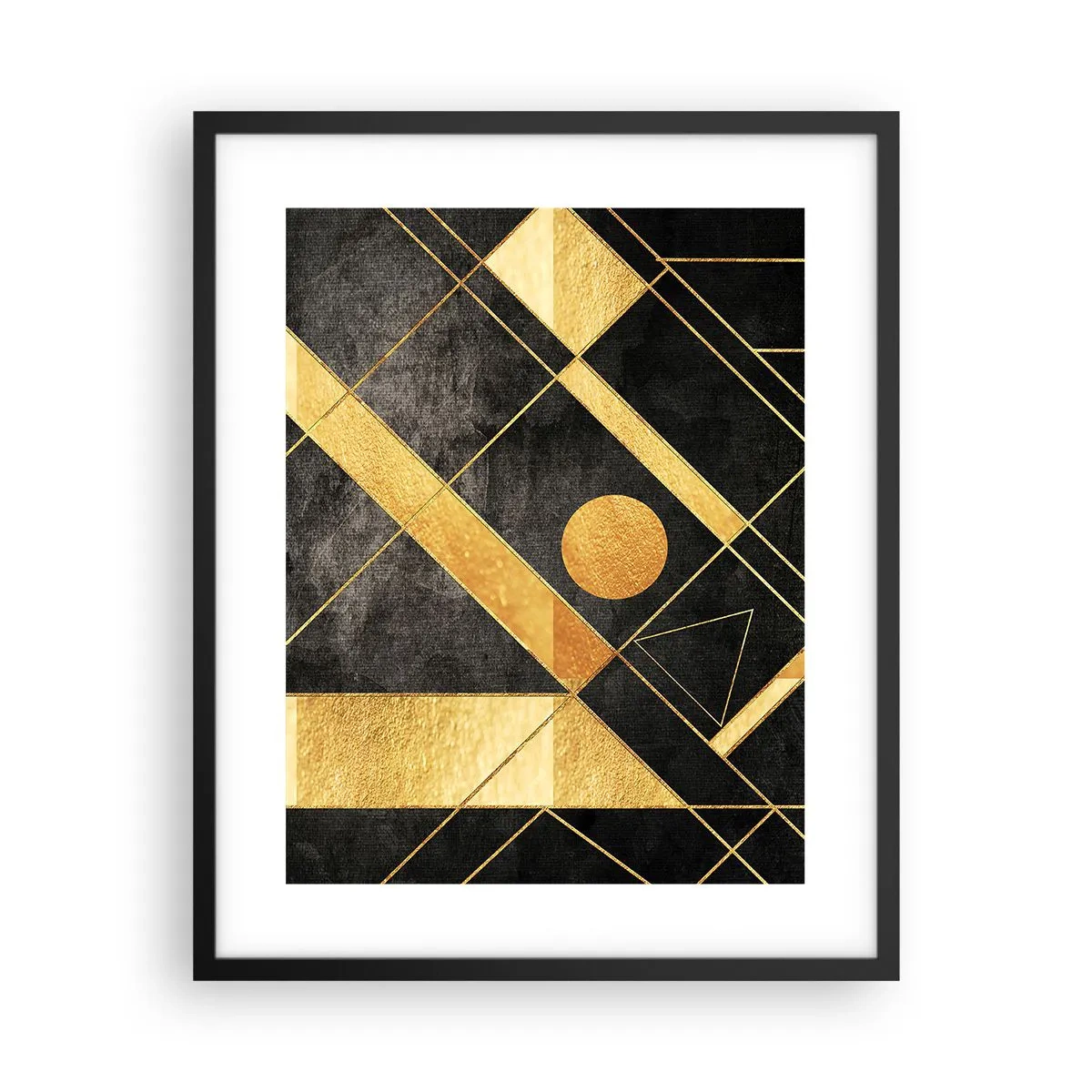 Plakat w czarnej ramie - Słońce pustyni - 40x50 cm