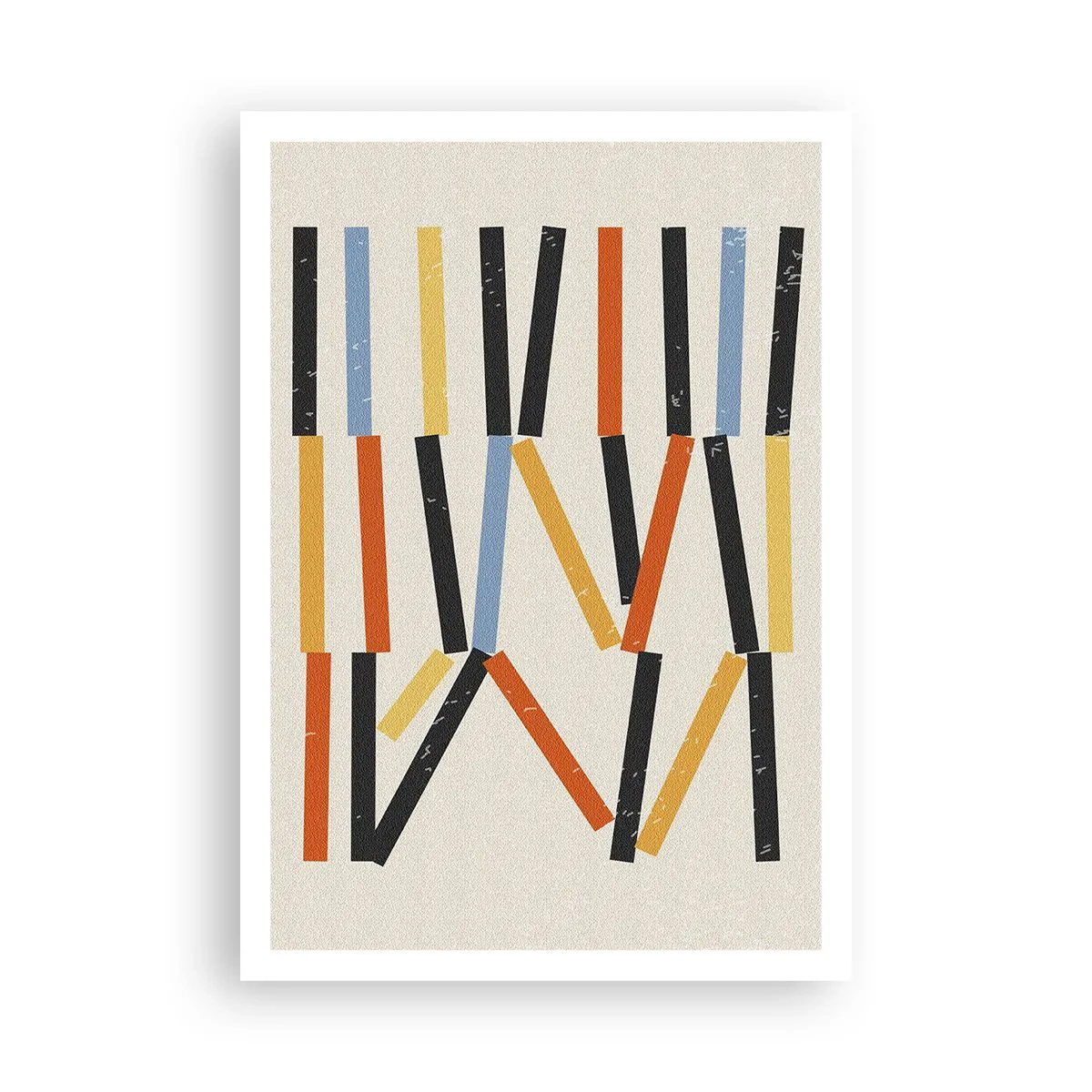 Plakat - Kompozycja na poziomie - 70x100 cm