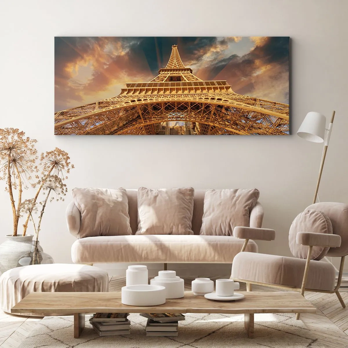 Obraz na płótnie - Jak ludzkość sięgnęła nieba - 100x40 cm