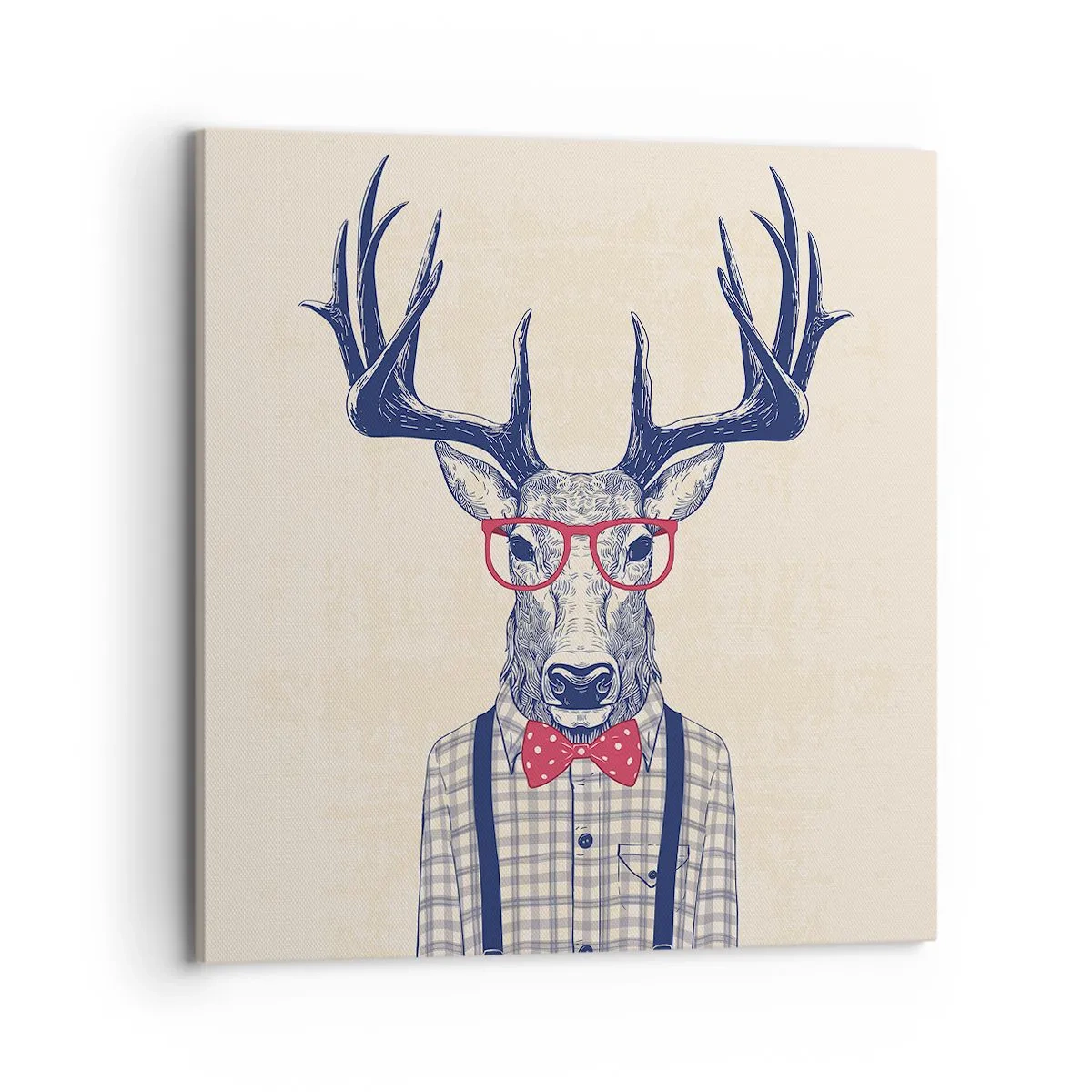 Obraz na płótnie - Zabawna ekstrawagancja - 70x70 cm