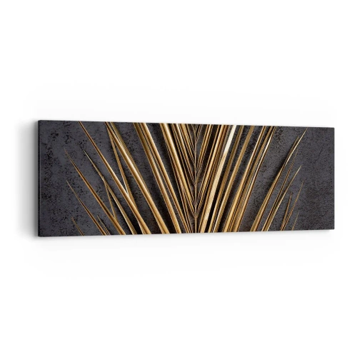 Obraz na płótnie - Złoto tropików - 90x30 cm