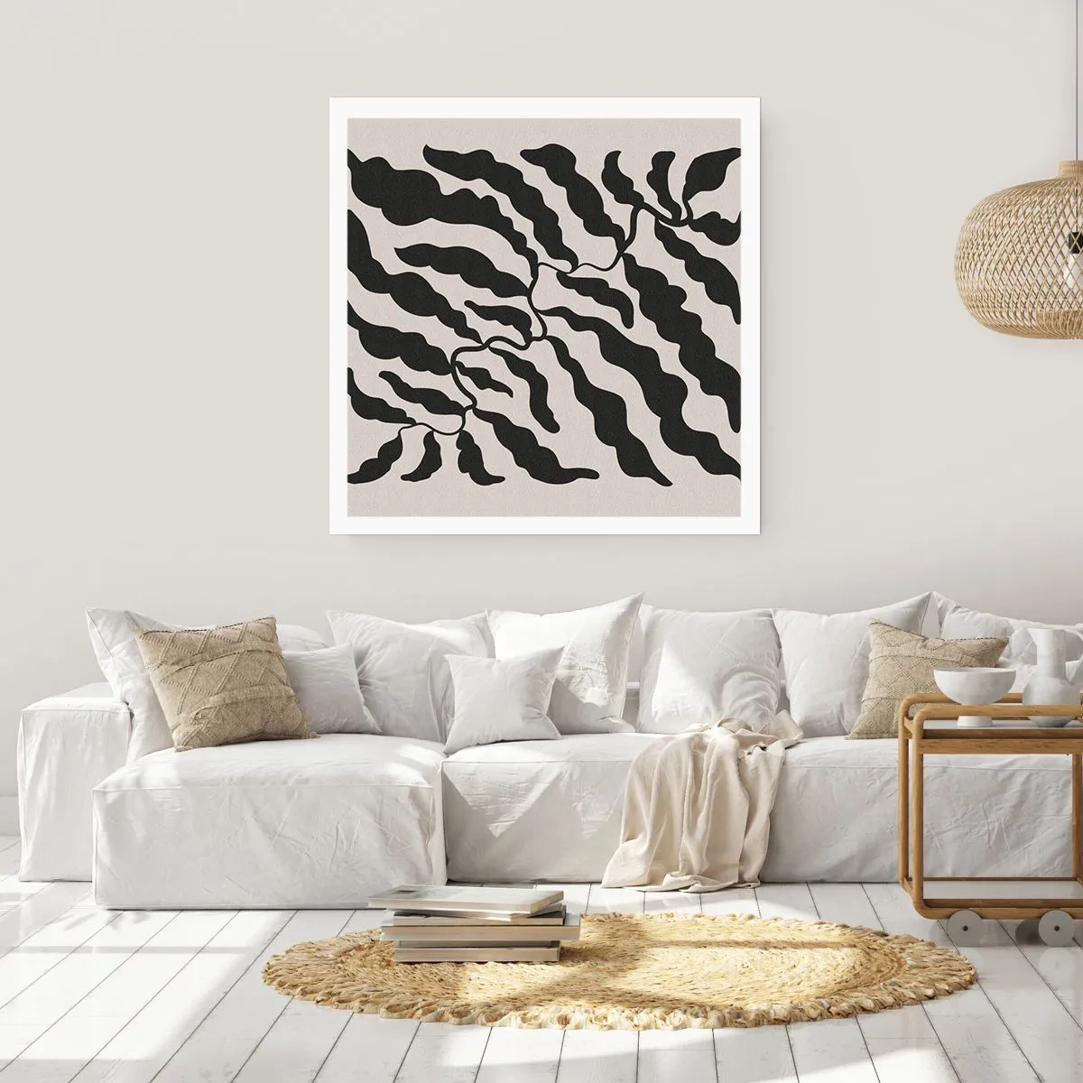 Plakat - Natura kwadratu - 50x50 cm