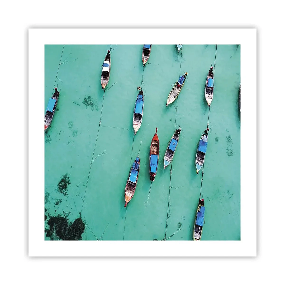 Plakat - W radosnym oczekiwaniu - 50x50 cm