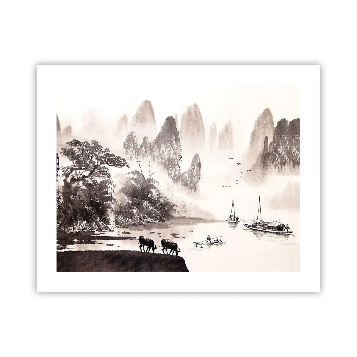 Plakat - Egzotyczna codzienność Wschodu - 50x40 cm