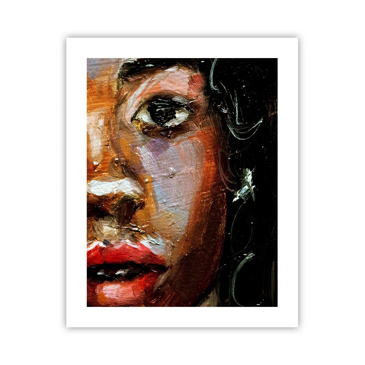 Plakat - Czerń i blask - 40x50 cm