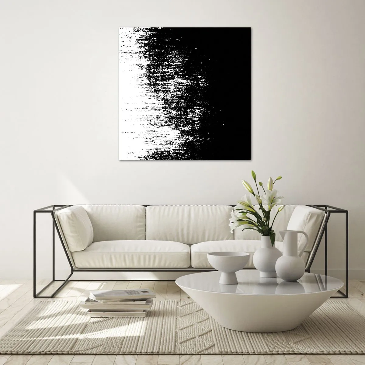 Obraz na szkle - I zwycięzcą jest… - 40x40 cm