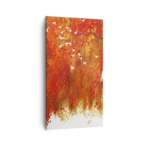 Obraz na płótnie - Poleci z nimi? - 45x80 cm