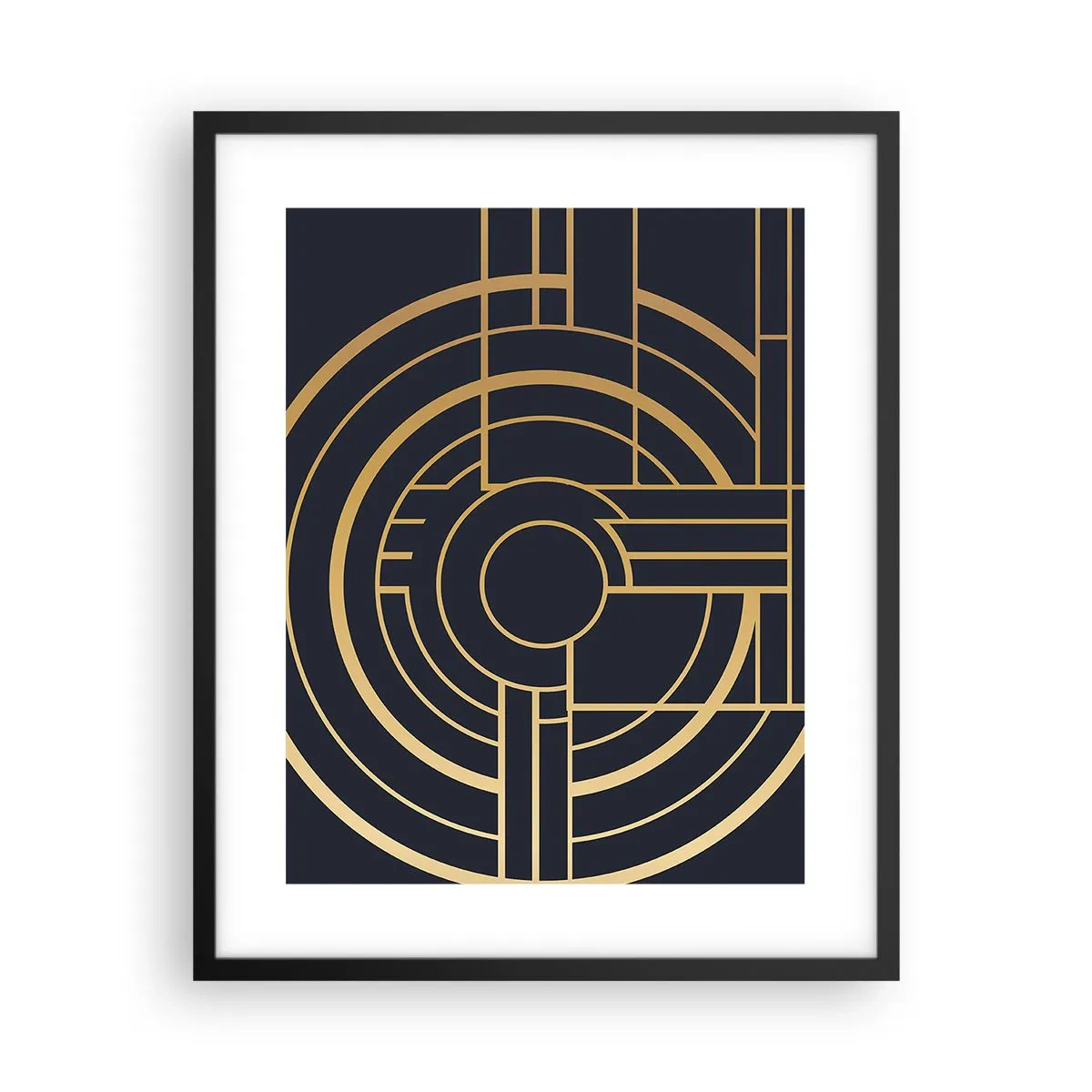 Plakat w czarnej ramie - Obroty rzeczy - 40x50 cm