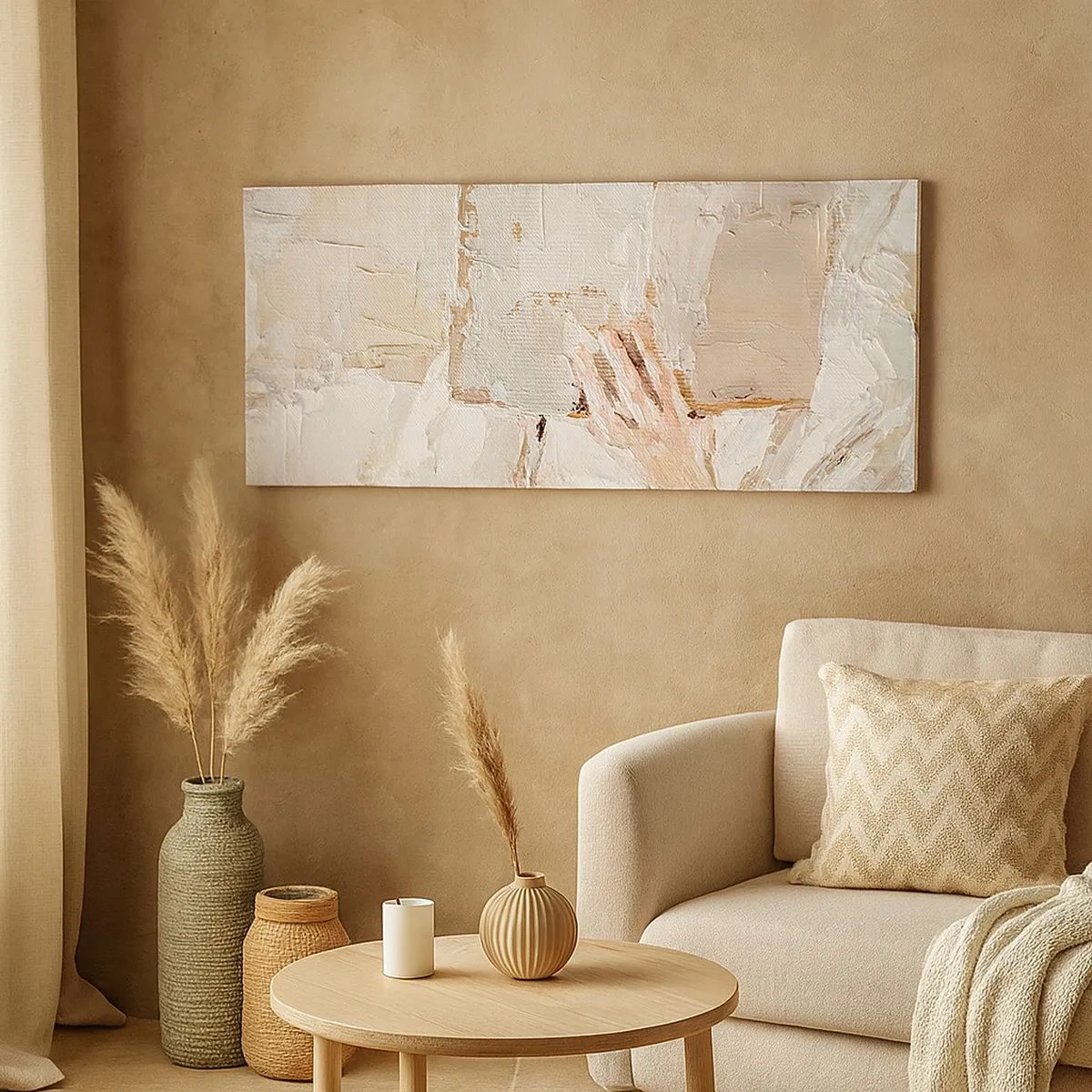 Obraz na płótnie - W innym świecie - 100x40 cm