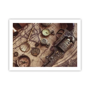 Plakat - Przygoda wzywa - 70x50 cm