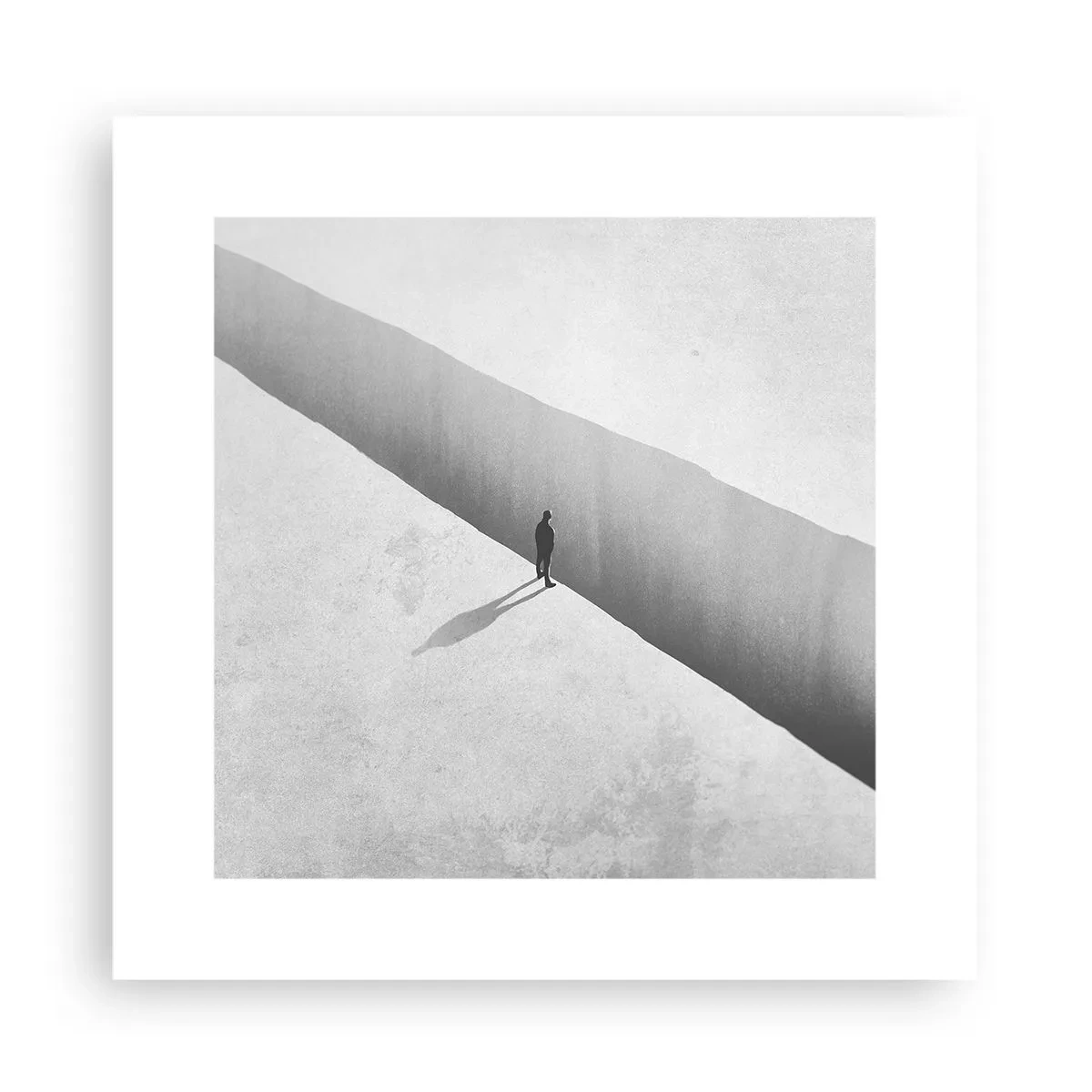 Plakat - Jasny cel - 30x30 cm