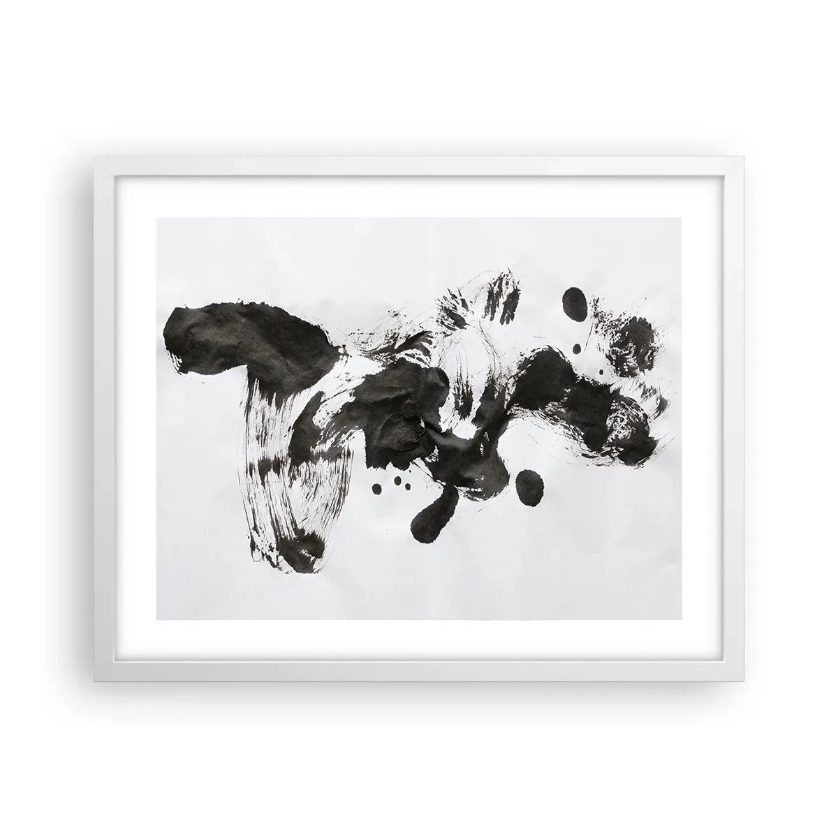 Plakat w białej ramie - W szaleństwie metoda? - 50x40 cm