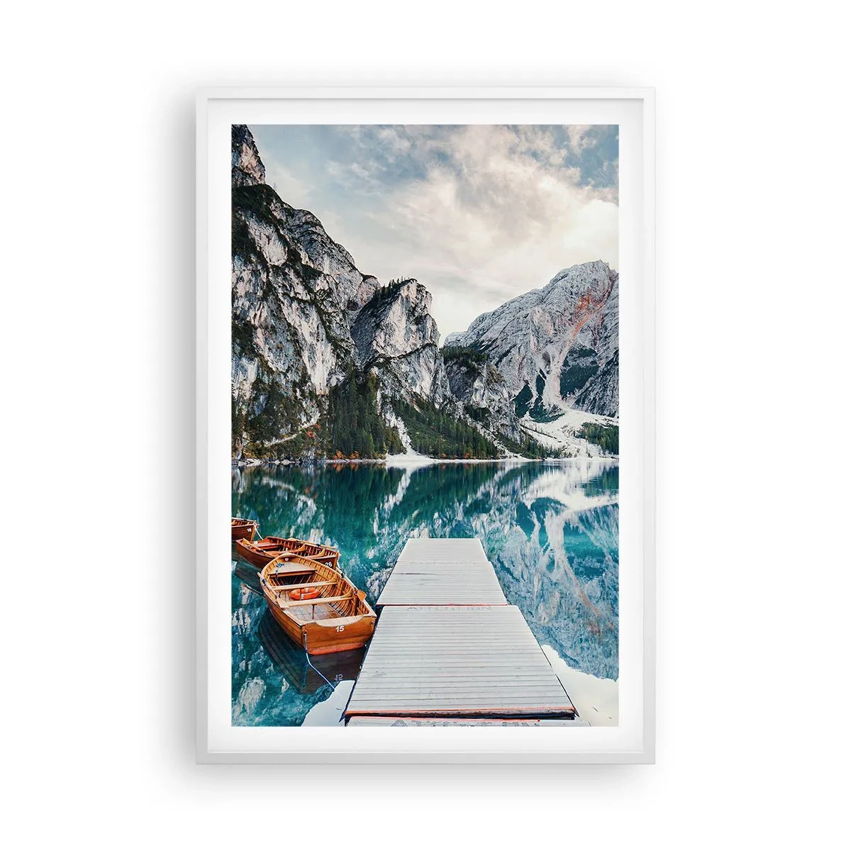 Plakat w białej ramie - Pokażemy ci piękno - 61x91 cm