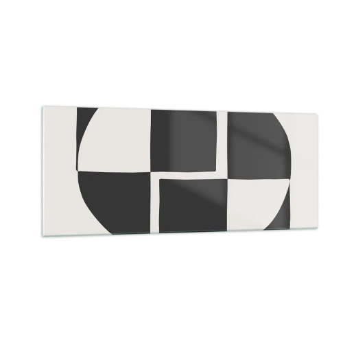 Obraz na szkle - Antyteza – synteza - 100x40 cm