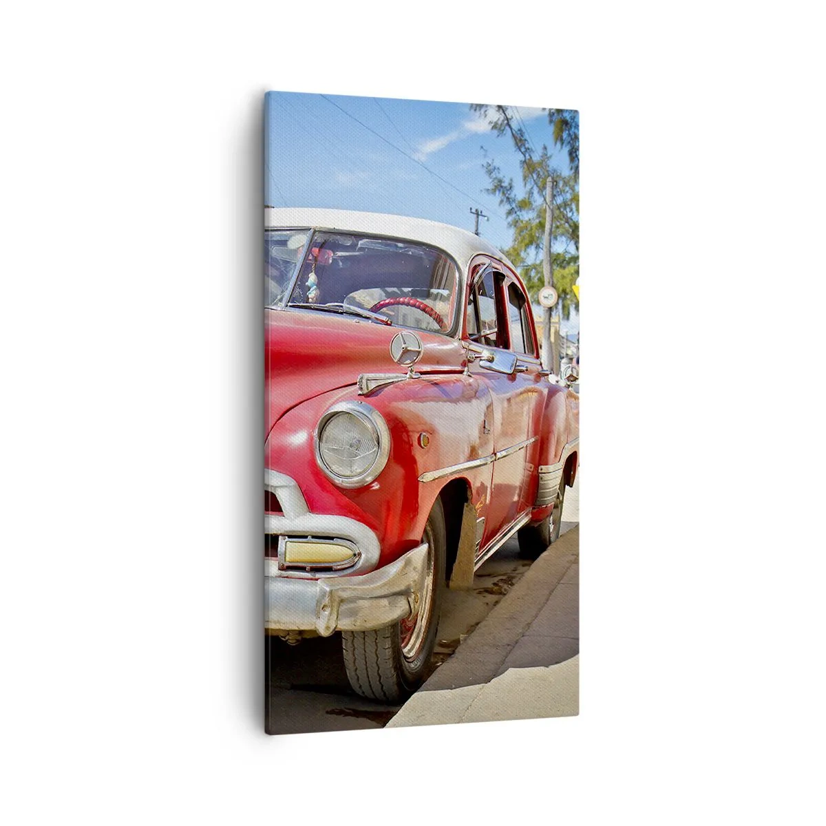 Obraz na płótnie - Jeszcze tylko na Kubie - 55x100 cm