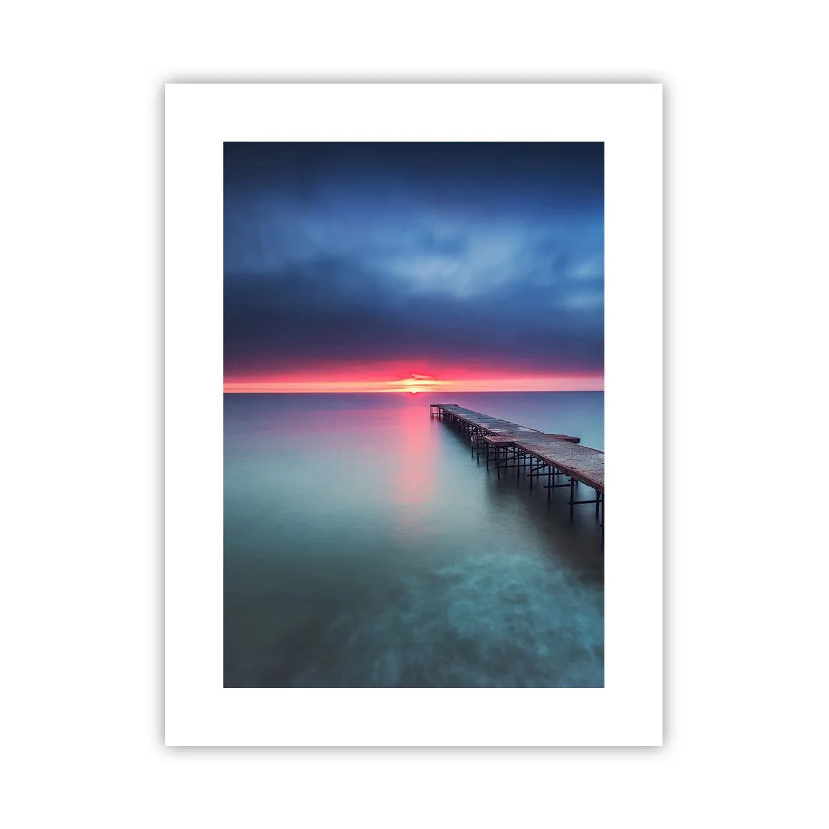 Plakat - Między niebem a ziemią - 30x40 cm