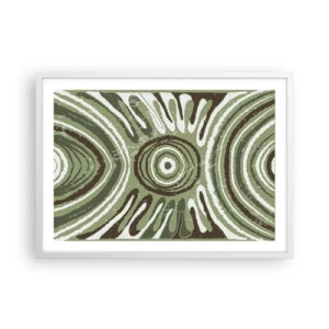 Plakat w białej ramie - Eksplozja emocji - 70x50 cm