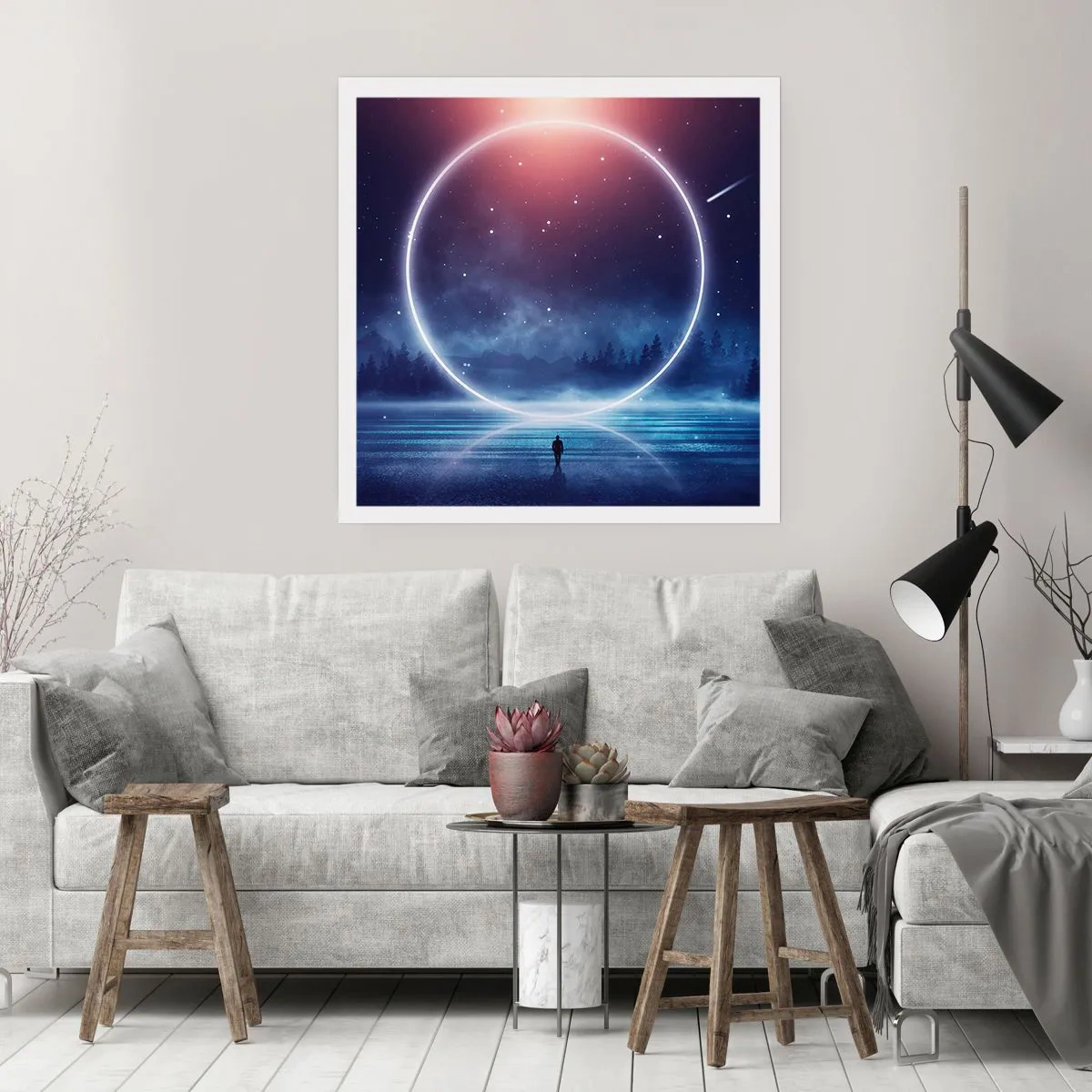 Plakat - Już tu są… - 60x60 cm