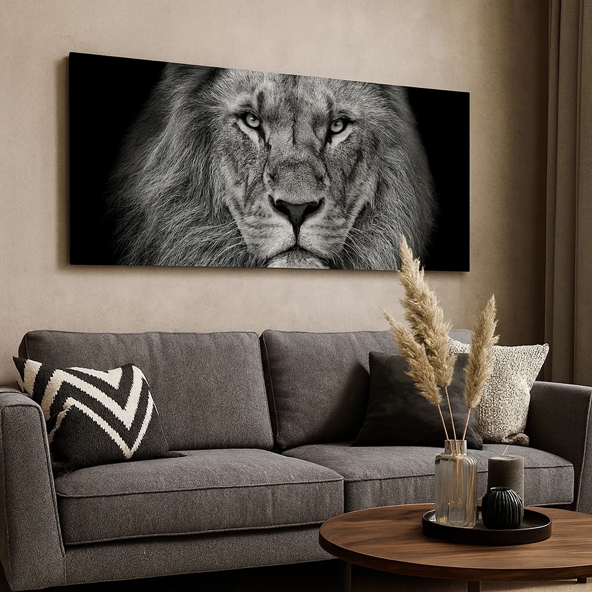 Obraz na płótnie - W stroju koronacyjnym - 30x30 cm